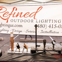 Showcasing lighting fixtures at the SRPS Fall Festival 2019