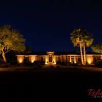 litchfield az residence with landscape lighting